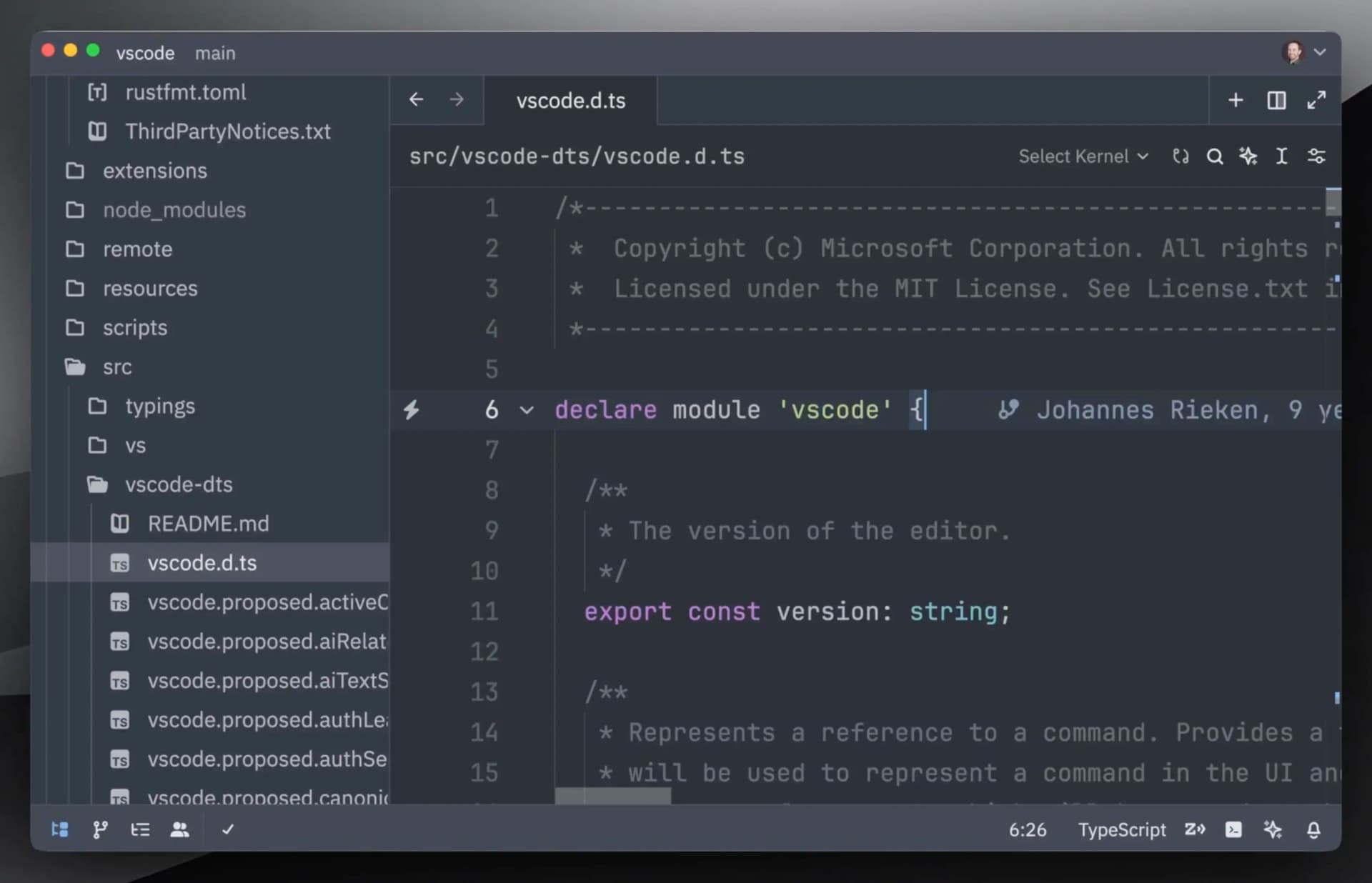 The UI for Zed, the text editor
